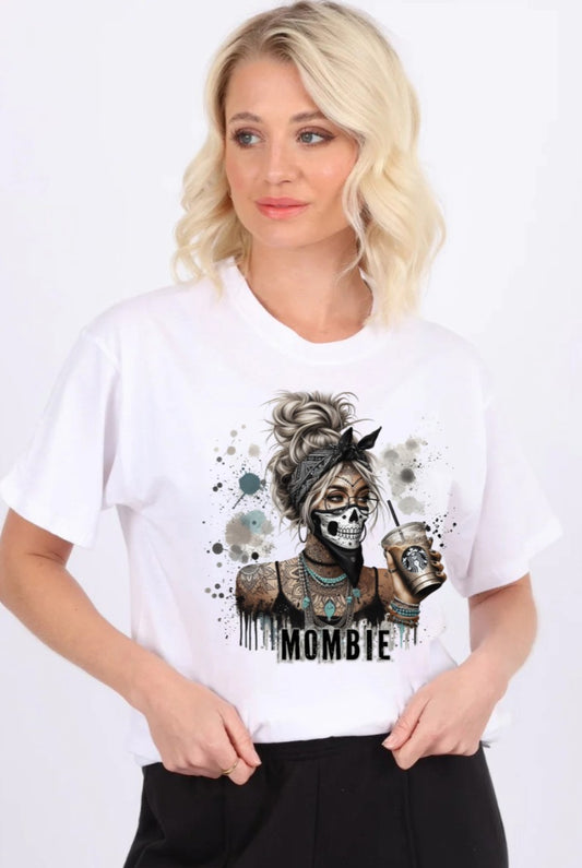 Short Sleeve T-Shirt - Mombie Print