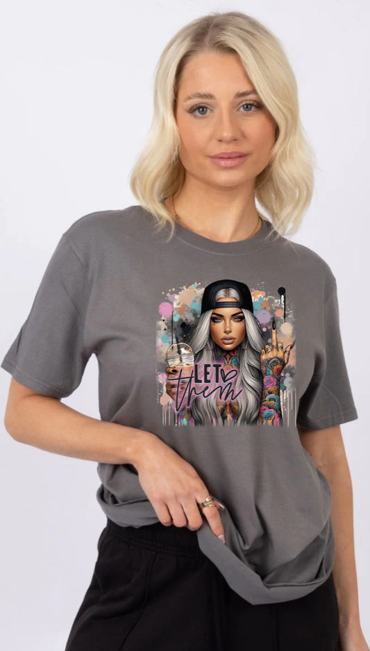 Short Sleeve T-Shirt - Let Them